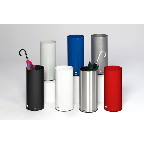 STEIN HGS Schirmständer glatt / gelocht, Enzianblau (RAL 5010), glatt, 82082.0009