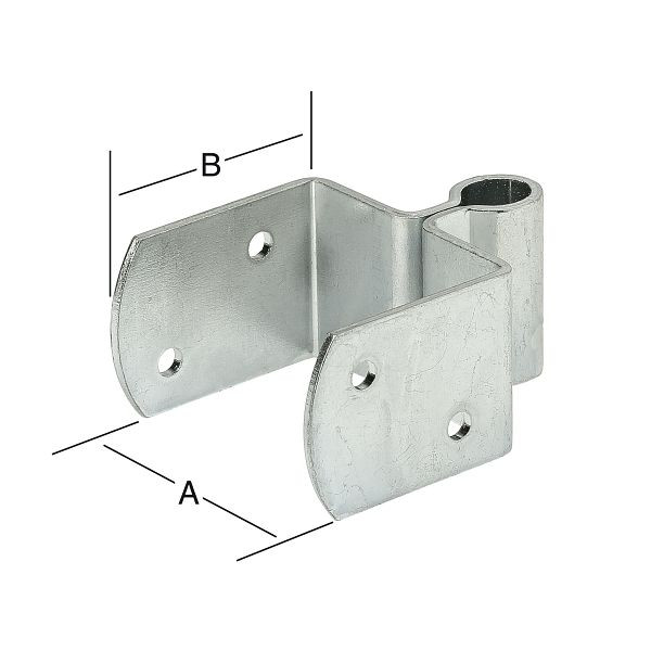 Vormann U-Flechtzaunband 45 x 38 x 10 mm, verzinkt, VE: 10 Stück, 075045000