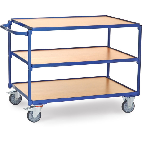 Fetra Tischwagen, Ladefläche 1.000 x 700 mm, Etagenhöhen: 200, 510, 820 mm, Gesamthöhe: 830 mm, 2954