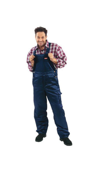 Planam Outdoor Gletscher Piloten Latzhose, marine, Größe L, 0371052