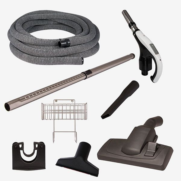 HKW RETRAFLEX - Zubehör-Set 2 - Saugschlauch 12,2 m lang (mit Überzug), 056122