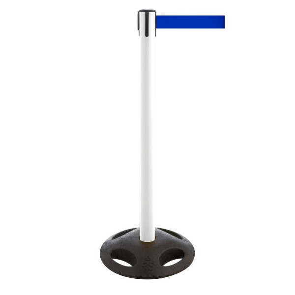 Stein HGS Personenleitsystem -P-Line Utility-, weiß, blau, mit magnetischem Gurtendstück, 12828m-0204