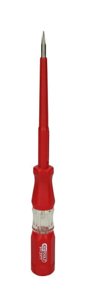 KS Tools Spannungsprüfer mit Schutzisolierung 100-500 V, 180mm, 911.2177