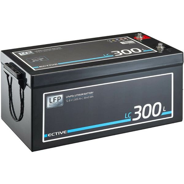 ECTIVE LC 300L 12V LiFePO4 Lithium Versorgungsbatterie 300 Ah, TN3648