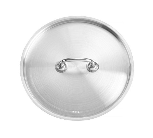 Hendi Deckel für Kochtopf 240 mm Kitchen Line, Sandwichboden, 837832