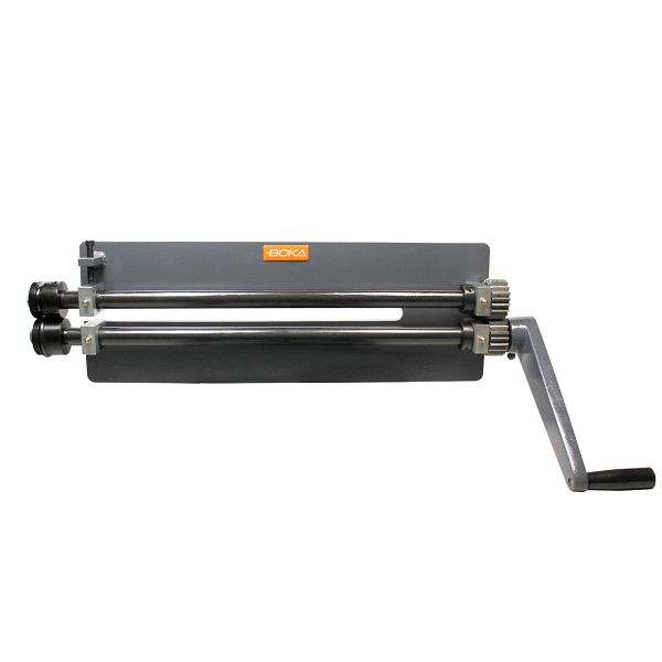 BOKA RM-18 460mm Sickenmaschine Bördelmaschine für 1,2 mm Stahlblech incl. 6 Stück Standard-Walzenpaare,Manuelle Rundbiegemaschine, 573206