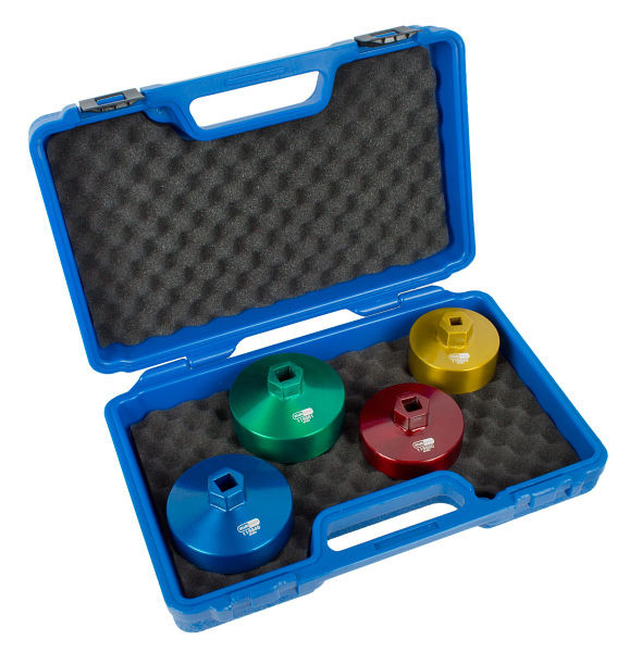 Stahlmaxx Filtereinsatz-Ölfilterkappen-Set wie VAG, Mercedes, Toyota, BMW, XXL-116315