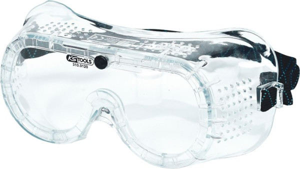 KS Tools Schutzbrille mit Gummiband-transparent, EN 166, 310.0120