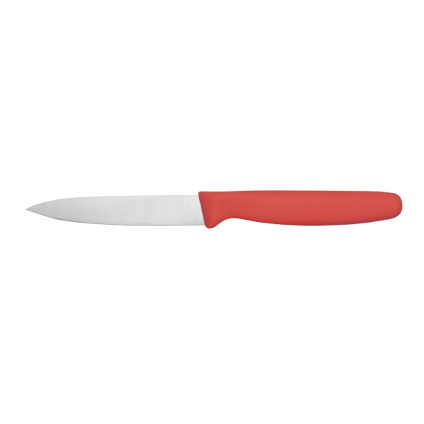 Schneider Gemüsemesser, 10 cm Griff rot, 260861, 4028574302708