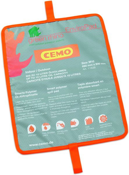 Cemo Öl-Abtropfmatte M10, 90 x 69 cm, 11638, 4052886450369