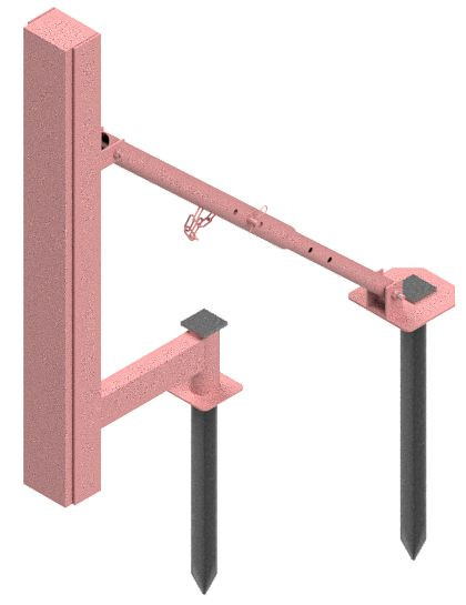Schake Abschalstütze für horizontale Abschalungen, 111971, 4250384700751