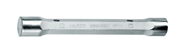 GEDORE 19x22 mm Doppelsteckschlüssel massiv, Vanadium-Stahl, 6526520