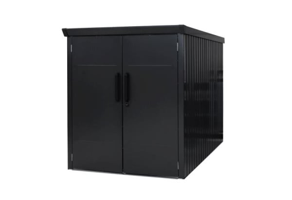 Westmann Fahrradgarage Velos 1 Schwarz 222x133x151cm, SI05000S3