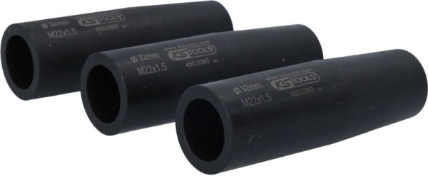 KS Tools Radbolzen-Zentrier- und Schonhülsen-Satz, M22x1,5, Ø32,0 mm, 450.0376
