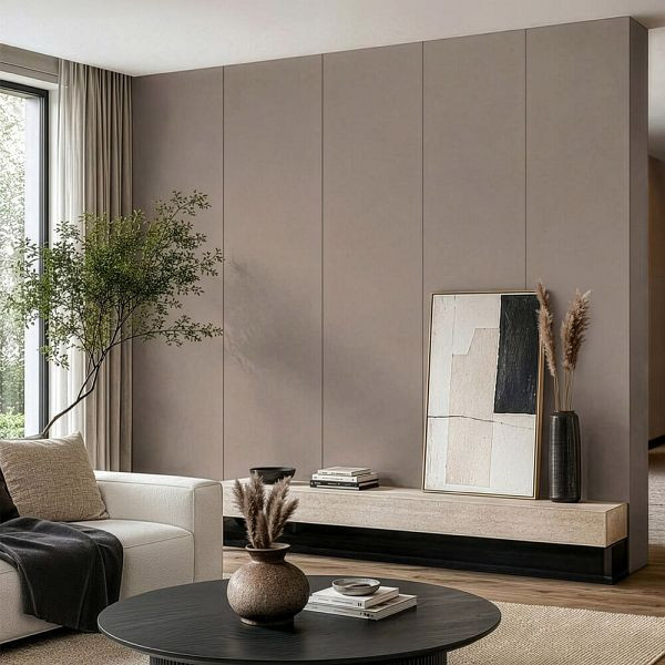HOME DELUXE Wandpaneel VENOM - Set Taupe Softtouch Matt, VE: 4 Stück, 74449