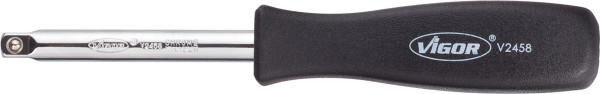 VIGOR Steckgriff, Vierkant massiv 6,3 mm (1/4 Zoll), 150 mm, V2458N