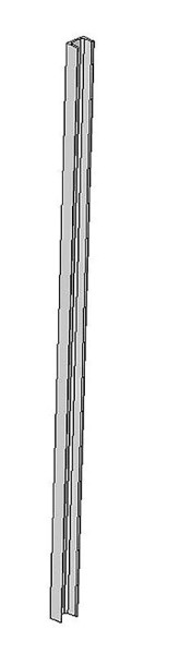 Patura U-Profil 65 x 42 x 5,5 mm, Länge 1,75 m, 341193