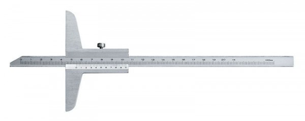 padre Tiefenmessschieber 1443, Messbereich 200 mm, 144300000