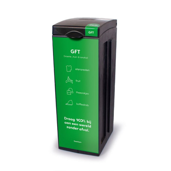 STEIN HGS Original Gemüse-, Obst- und Gartenabfälle mit Geschlossenem Deckel, 83879.0001