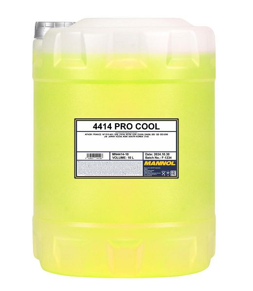 MANNOL Lösung 4414 Pro Cool, VE: 10 l, MN4414-10, 4036021144108