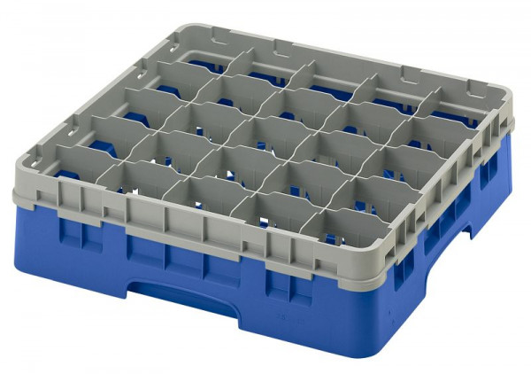 Cambro Spülkorb mit 25 Fächer Camrack® 11,4 cm Blau, 25S418168