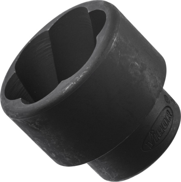 VIGOR Spiralnutenausdreher-Einsatz, Vierkant hohl 12,5 mm (1/2 Zoll), Außen Schraubenausdreher Profil, 30 mm, V3746