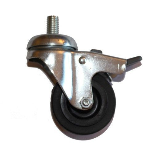 AEROTEC Lenkrolle vorne mit Bremse - 60 mm Hartgummi, 9044007-PS