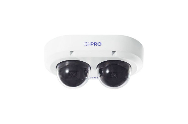 i-Pro Netzwerk Multisensor Kamera S-Serie, 2x4MP@30fps,2,9-7,3mm AI, IK10, IP66/67, IR, out, WV-S85402-V2L
