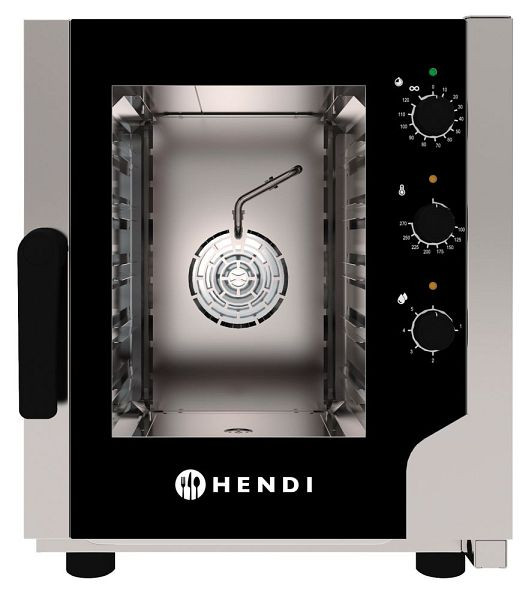 Hendi Konvektions-Dampfgarer Control 5x GN 2/3, 230V/3200W, 550x754x(H)662mm, 219911