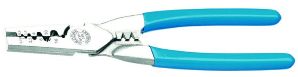 GEDORE Aderendhülsenzange mit Spezialprisma tauchisoliert, 0,5-16 mm², 6723780