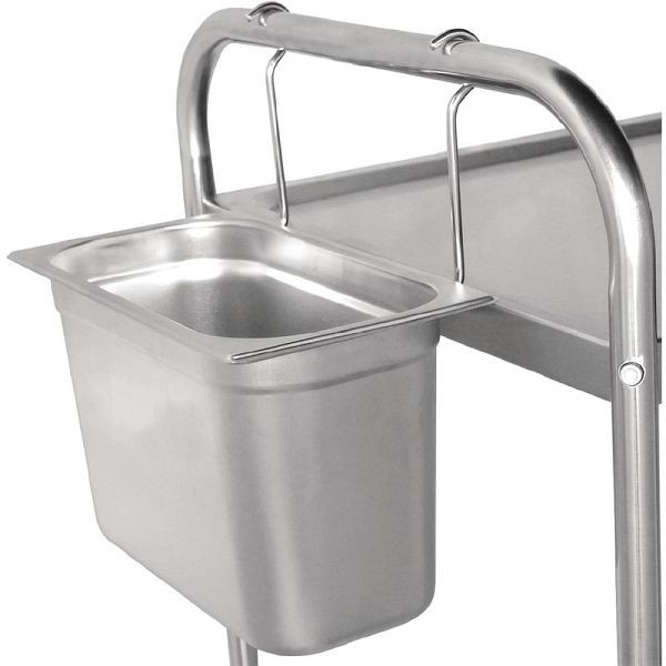 Vogue GN-Behälterhalter, Edelstahl, für K934 und K825, GN-Behälter nicht enthalten, CC179