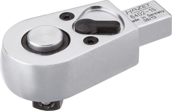 Hazet Einsteck-Umschaltknarre, Einsteck-Vierkant 9 x 12 mm, Vierkant massiv 10 mm, Länge: 61 mm, Ersatzteil: 8816P/6, 8816S/7, 6402-1S