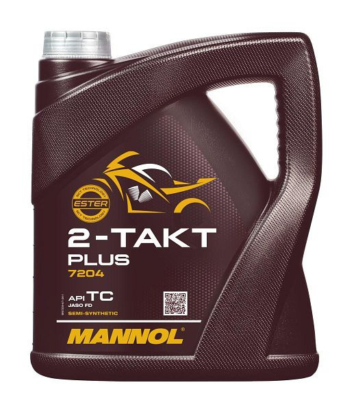 MANNOL Motoröl 7204 2-Takt Plus, VE: 4 l, MN7204-4