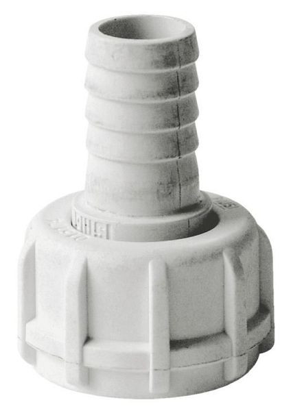 Cemo Schlauchanschlussstück DN 19, mit Überwurfmutter, 8731, 4052886252895