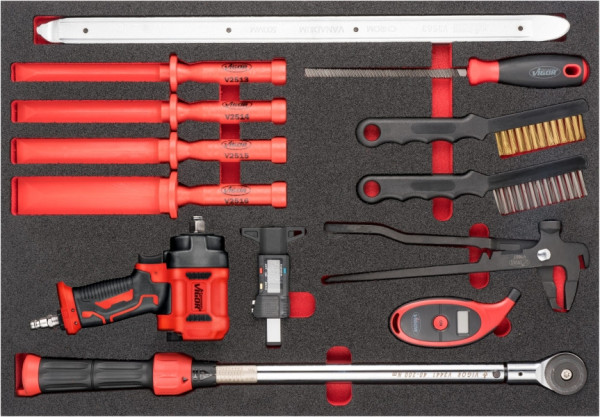 VIGOR Räder / Reifen Werkzeug, Anzahl Werkzeuge: 13, V6812