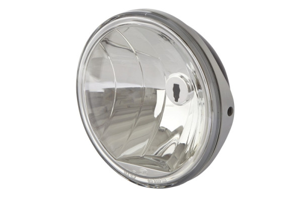 HELLA Halogen-Fernscheinwerfer, Rallye 1000, 12/24V, rund, Referenz: 37.5, geschraubt, E1 999/ECE-R8, schwarz/glasklar, rechts/links, 1F5 008 273-001