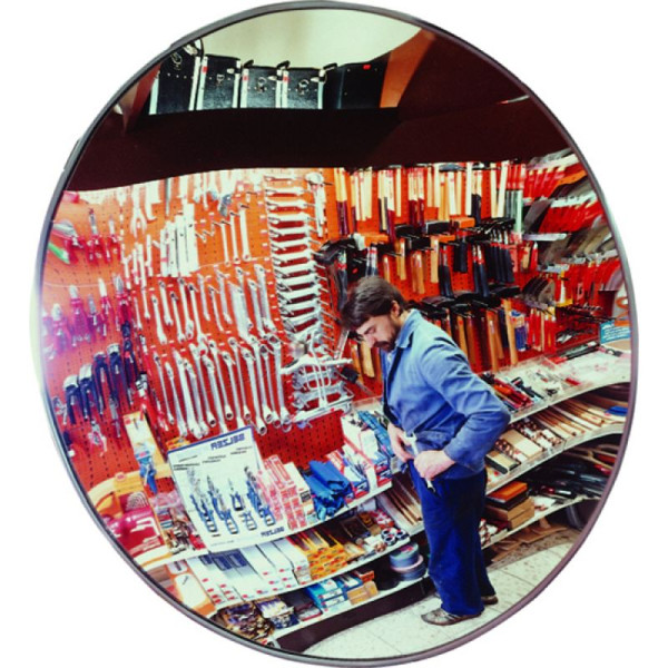 Stein HGS Beobachtungsspiegel -DETEKTIV A-, Ø 500 mm / 5 m, mit verlängertem Wandarm (550 mm), 11262-02