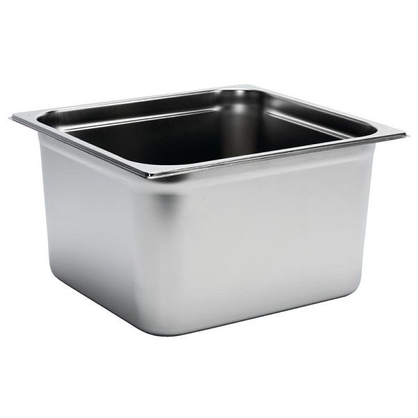 Gastro M Edelstahl GN-Behälter 20cm GN2/3, verstärkte Kanten, GR722