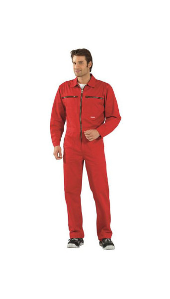 Planam MG 290 Rallyekombi, mittelrot, Größe 54, 0651054