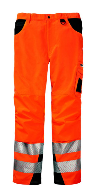 4PROTECT Warnschutz-Bundhose TENNESSEE, Größe: 52, Farbe: leuchtorange/grau, VE: 10 Stück, 3850-52