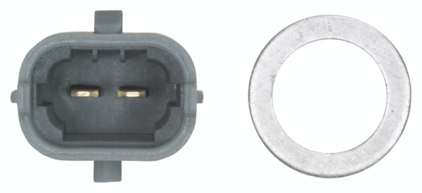 HELLA Sensor, Öltemperatur, 2-polig, geschraubt, mit Dichtung, 6PT 009 107-611