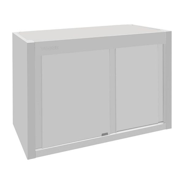 Vogue Hängeschrank Edelstahl 650x900x400mm, für Pfannen und andere große Utensilien, FU580