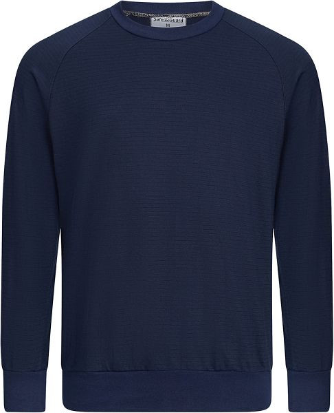 SafeGuard ESD-Sweatshirt, 280g/m², Rundhals, marineblau, Größe S, DSWL43764