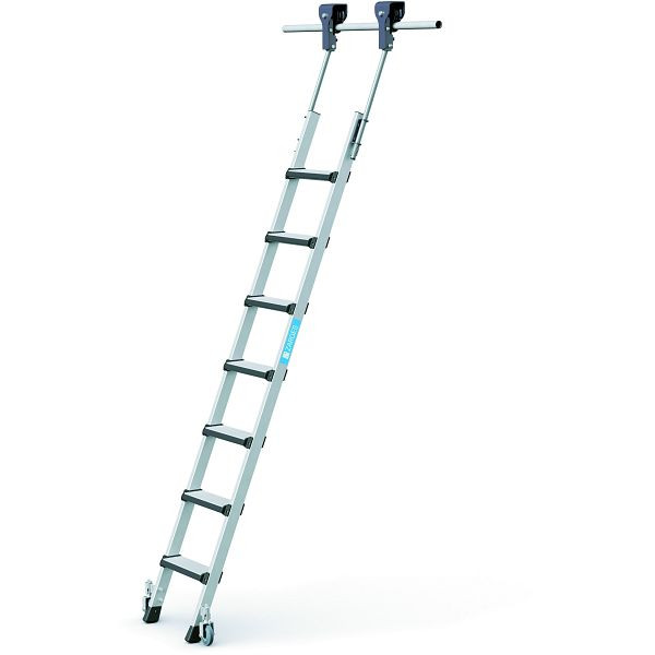 ZARGES Comfortstep Trec LH - LM-Stufen-Regalleiter 7 Stufen, 41413