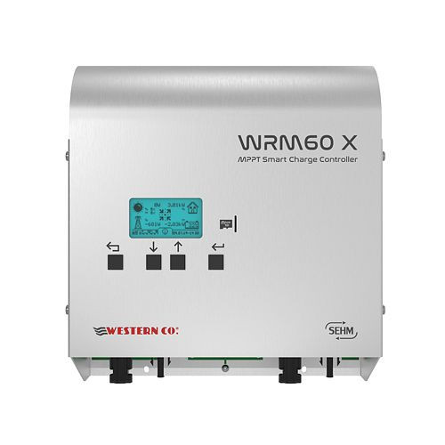 Western Solarladeregler MPPT WRM60 X M, LCD, 322013, 8056095841136