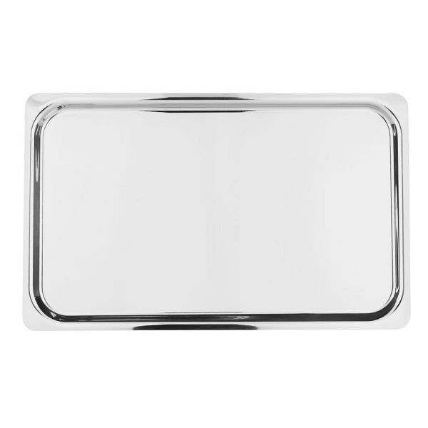 Vogue Schwerlast Edelstahl 1/1 Gastronorm Tray 10mm, DM970