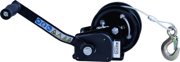 Güde Seilwinde 720 kg 20 m, Befestigungsplatte LxB: 140 x 86 mm, 55126, 4015671551269