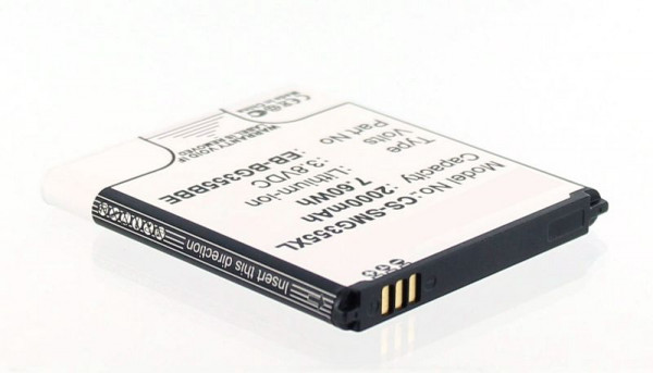 AGI Akku kompatibel mit SAMSUNG SM-G355H, 27244