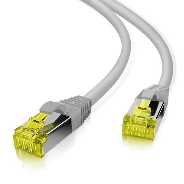 Helos ultra flex Patchkabel S/FTP Cat 6a TPE grau 20,0m, 263749