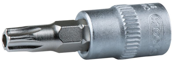 KS Tools 1/4" Bit-Stecknuss Torx mit Stirnlochbohrung, TB8, 911.1461
